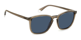 Polaroid PLD 4139/S men Brown Squared Sunglasses