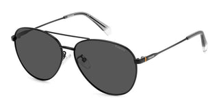 Polaroid PLD 4142/G/S/X unisex Black Pilot Sunglasses