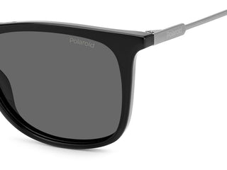 Polaroid PLD 4145/S/X men Black Squared Sunglasses