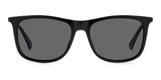 Polaroid PLD 4145/S/X men Black Squared Sunglasses