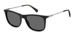 Polaroid PLD 4145/S/X men Black Squared Sunglasses