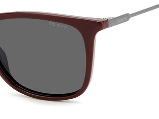 Polaroid PLD 4145/S/X men Brown Squared Sunglasses