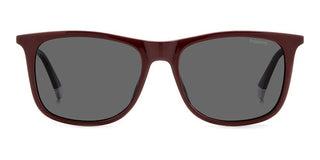 Polaroid PLD 4145/S/X men Brown Squared Sunglasses