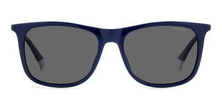 Polaroid PLD 4145/S/X men Blue Squared Sunglasses