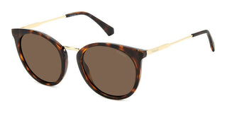 Polaroid PLD 4146/S/X women Havana Butterfly Sunglasses