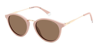 Polaroid PLD 4147/S/X unisex Pink Round Sunglasses
