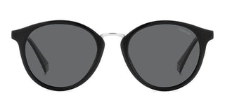Polaroid PLD 4147/S/X unisex Black Round Sunglasses