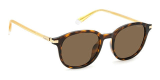 Polaroid PLD 4148/G/S/X unisex Havana Squared Sunglasses
