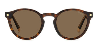 Polaroid PLD 4150/S/X men Havana Round Sunglasses