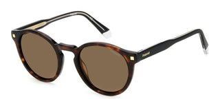Polaroid PLD 4150/S/X men Havana Round Sunglasses