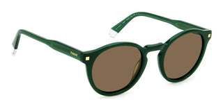 Polaroid PLD 4150/S/X men Green Round Sunglasses