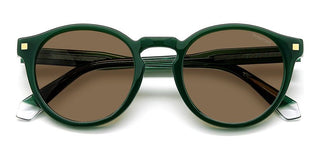 Polaroid PLD 4150/S/X men Green Round Sunglasses