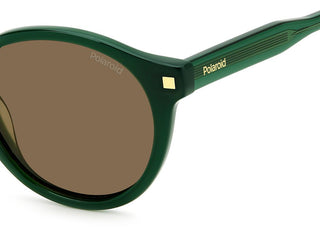 Polaroid PLD 4150/S/X men Green Round Sunglasses