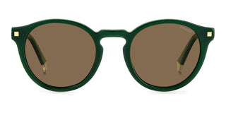 Polaroid PLD 4150/S/X men Green Round Sunglasses