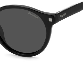 Polaroid PLD 4150/S/X men Black Round Sunglasses