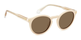 Polaroid PLD 4150/S/X men White Round Sunglasses