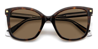 Polaroid PLD 4151/S/X women Havana Squared Sunglasses
