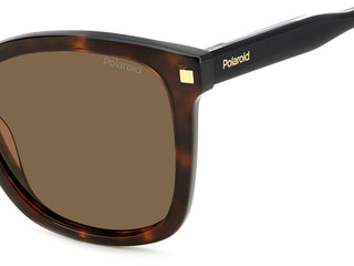 Polaroid PLD 4151/S/X women Havana Squared Sunglasses