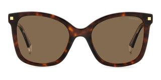 Polaroid PLD 4151/S/X women Havana Squared Sunglasses