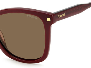 Polaroid PLD 4151/S/X women Brown Squared Sunglasses