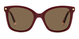 Polaroid PLD 4151/S/X women Brown Squared Sunglasses