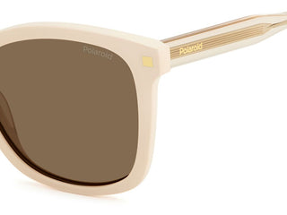 Polaroid PLD 4151/S/X women White Squared Sunglasses