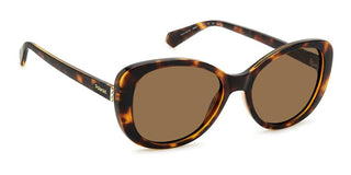 Polaroid PLD 4154/S/X women Havana Geometric Sunglasses