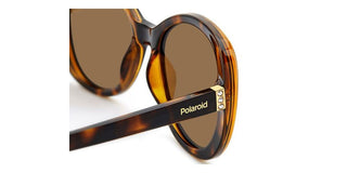 Polaroid PLD 4154/S/X women Havana Geometric Sunglasses
