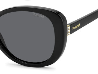 Polaroid Pld 4154/s/x Women Black Geometric Sunglasses