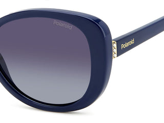 Polaroid PLD 4154/S/X women Blue Geometric Sunglasses