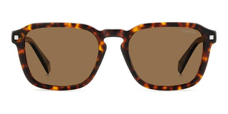 Polaroid PLD 4156/S/X unisex Havana Geometric Sunglasses