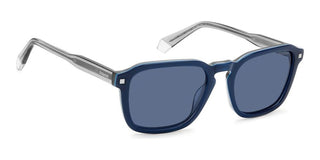 Polaroid PLD 4156/S/X unisex Blue Geometric Sunglasses