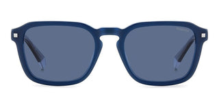 Polaroid PLD 4156/S/X unisex Blue Geometric Sunglasses