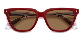 Polaroid PLD 4157/S/X women Red Cat Eye Sunglasses