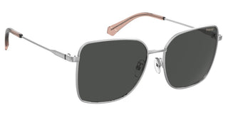 Polaroid Pld 4158/g/s/xn Women Silver Rectangle Sunglasses