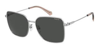Polaroid Pld 4158/g/s/xn Women Silver Rectangle Sunglasses