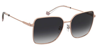 Polaroid Pld 4158/g/s/xn Women Rose Gold Rectangle Sunglasses