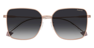 Polaroid Pld 4158/g/s/xn Women Rose Gold Rectangle Sunglasses