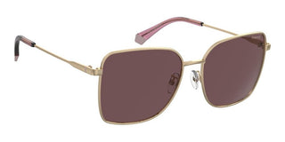 Polaroid Pld 4158/g/s/xn Women Gold Rectangle Sunglasses