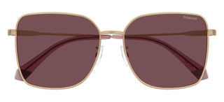 Polaroid Pld 4158/g/s/xn Women Gold Rectangle Sunglasses