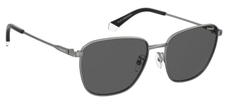 Polaroid Pld 4159/g/s/xn Men Ruthenium Rectangle Sunglasses