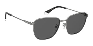 Polaroid Pld 4159/g/s/xn Men Ruthenium Rectangle Sunglasses