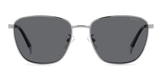 Polaroid Pld 4159/g/s/xn Men Ruthenium Rectangle Sunglasses