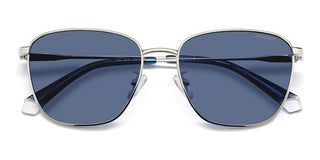 Polaroid PLD 4159/G/S/X men Blue Geometric Sunglasses