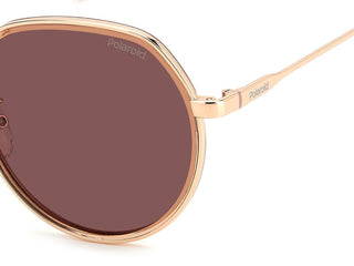 Polaroid PLD 4160/G/S/X unisex Gold Geometric Sunglasses