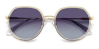 Polaroid PLD 4160/G/S/X unisex Gold Geometric Sunglasses