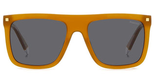 Polaroid PLD 4166/S/X men Yellow Squared Sunglasses