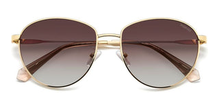 Polaroid Pld 4171/g/s/x Women Gold Pilot Sunglasses