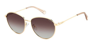 Polaroid Pld 4171/g/s/x Women Gold Pilot Sunglasses