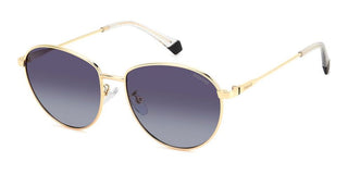 Polaroid Pld 4171/g/s/x Women Gold Pilot Sunglasses